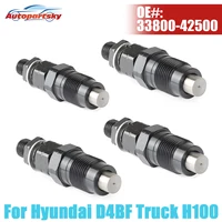 1/4 Uds 33800-42500 para motor Hyundai D4BB D4BH D4BF camioneta H100 boquillas de inyector 33800 42500 3380042500 Accesorios para automóviles