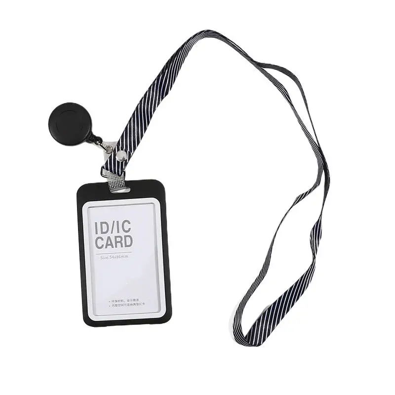 Employee Plastic Credit Card Id Card Cover Case Work Identity Badge Card Cover Bag Women Men Work Card Holders