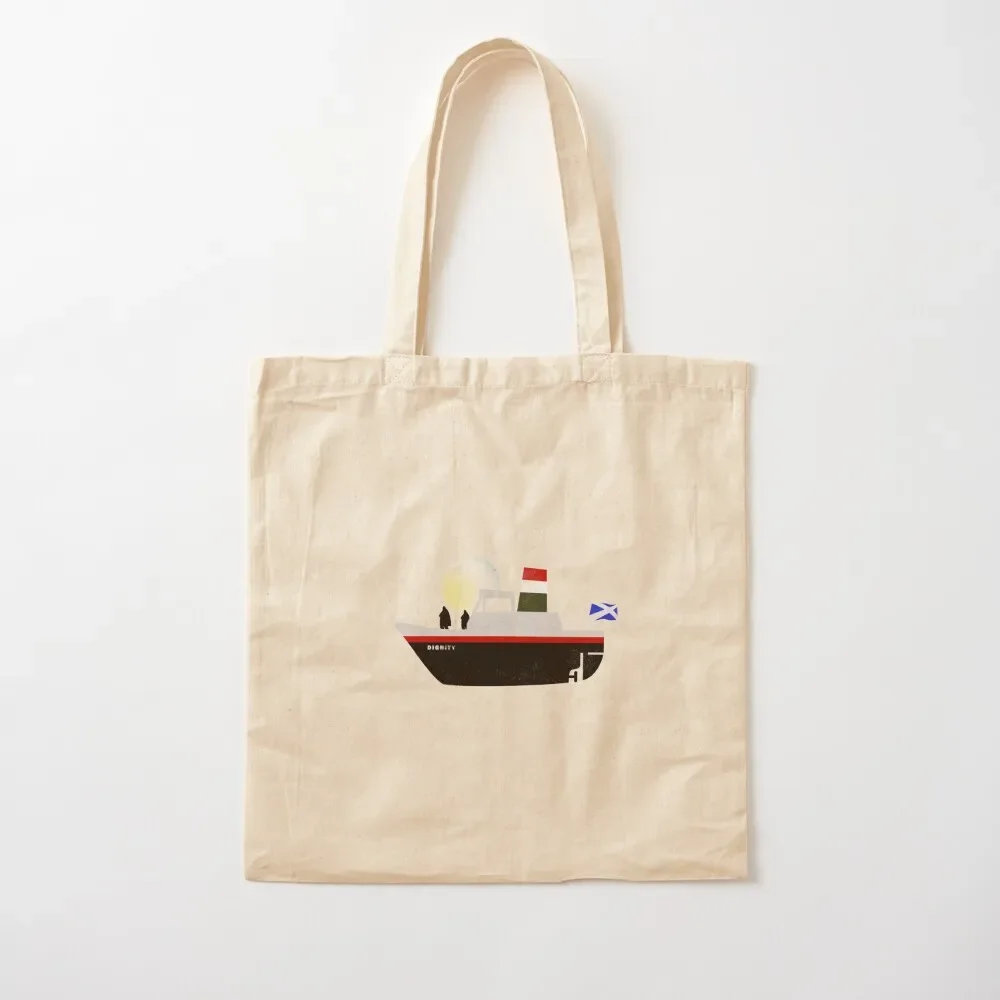 

A ship called Dignity Tote Bag Eco bag foldable reusable bag