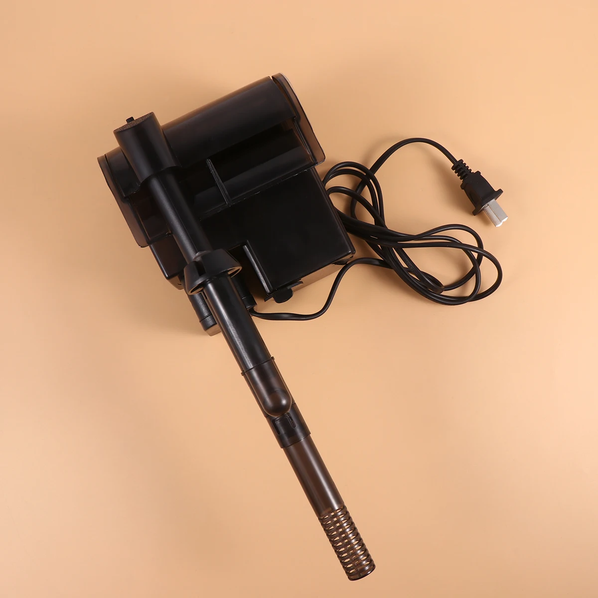 

Filter Oxygen Pump Wall-mounted Aquarium Filters Black Power Fish Tank Filtration