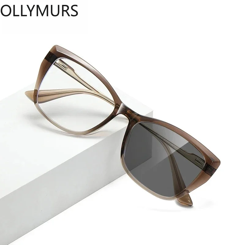 

KIZN Simple Retro Geometric Square Frames Designed Anti-Blue Light Eyewear Customizable Prescription Photochromic LS230