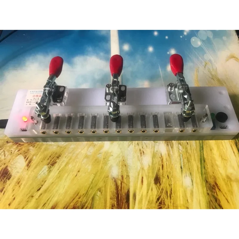 DC3.5 Stereo Head Test Fixture with Built-in Test Function DC  Socket Two-channel  Board