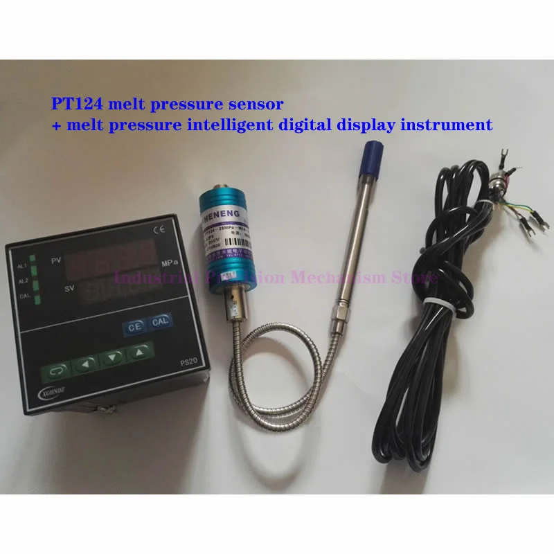 

PT124 melt pressure sensor 0~100MPa + melt pressure intelligent digital display instrument