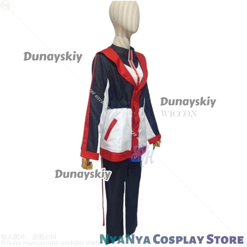 ชุดคอสเพลย์อนิเมะเกม Limbus Company ยูริ แฟชั่นพังก์สุดเท่ เสื้อโค้ท กางเกง ยูนิฟอร์ม Y2K สีแดง ชุดยาวสำหรับงานปาร์ตี้คริสต์มาส วิกผมคอสเพลย์สำหรับฮาโลวีน