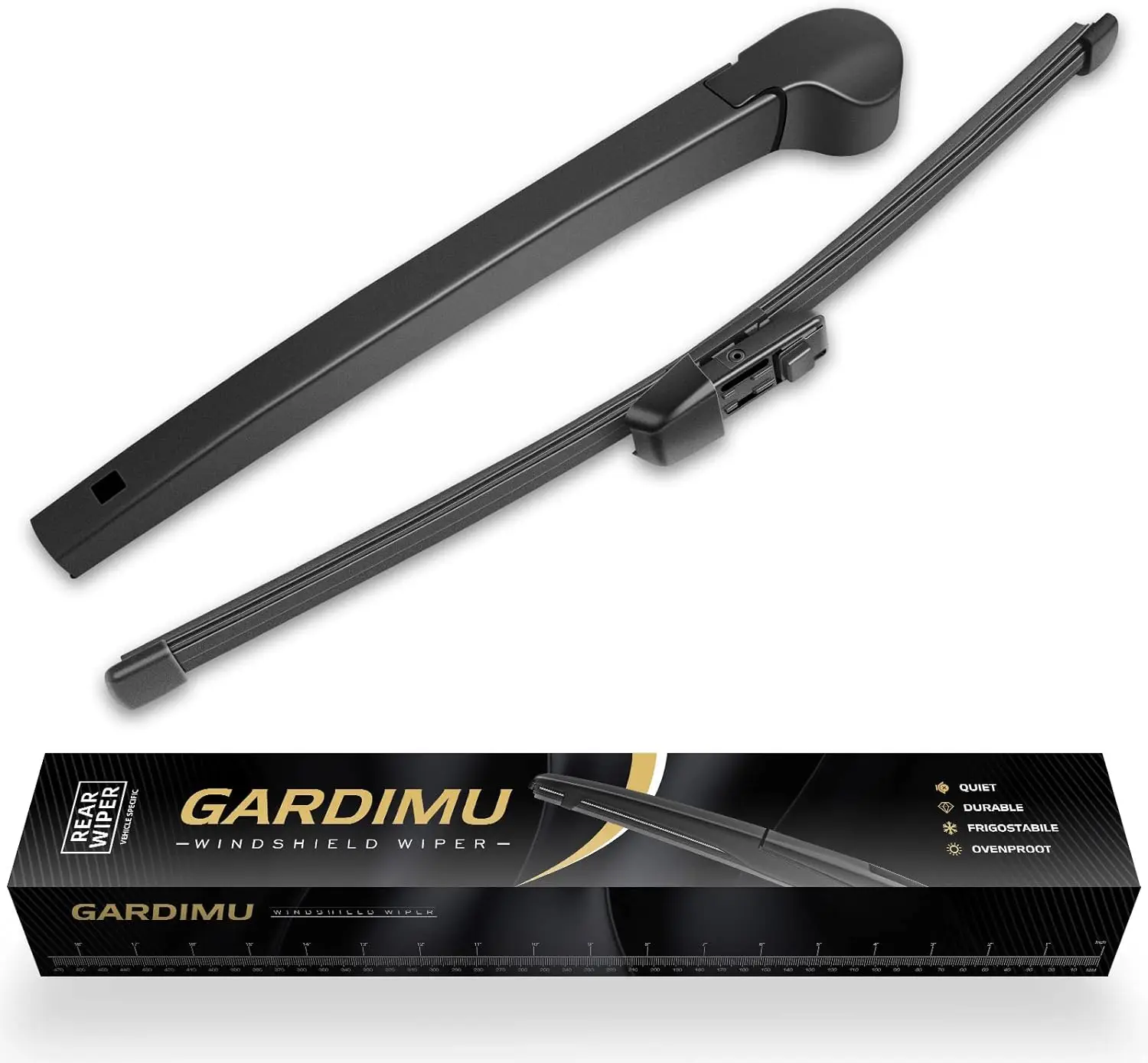 

Rear Wiper Blade Assembly, Back Windshield Arm Accessories Replacement for Volkswagen Taos 2022-2024, Rear Wiper Blade and Arm