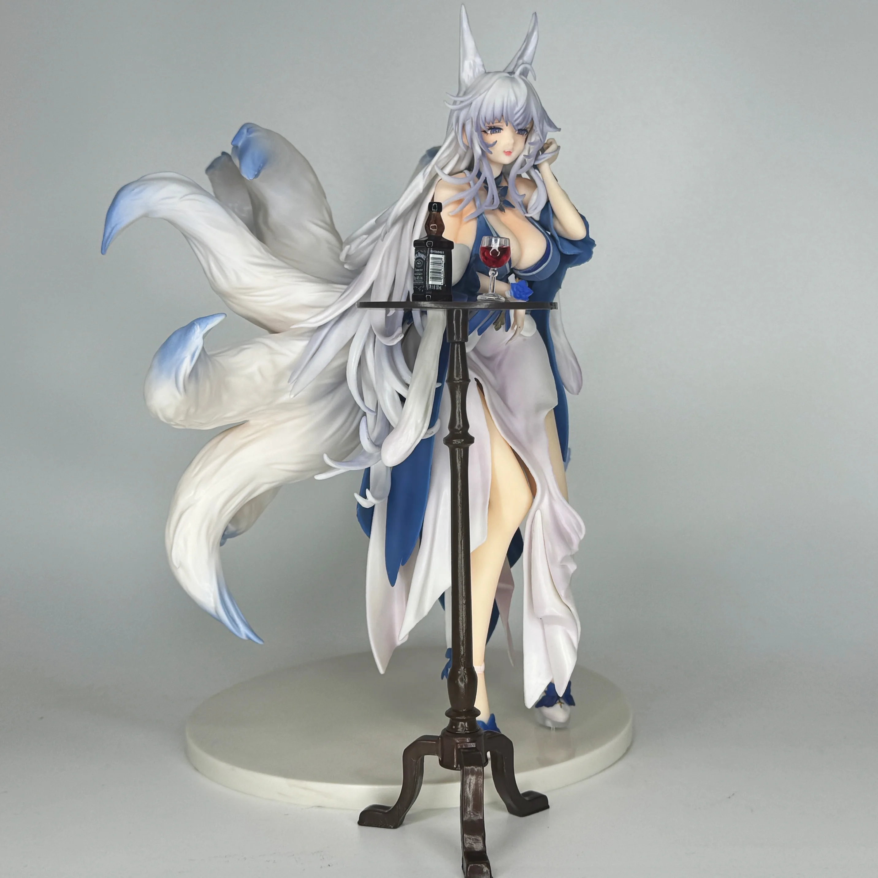 Blue Blue Airline Shinano Haze Moon Tenth Night Dress GK Handmade Anime Pretty Girl Peripheral Model Ornament Wholesale