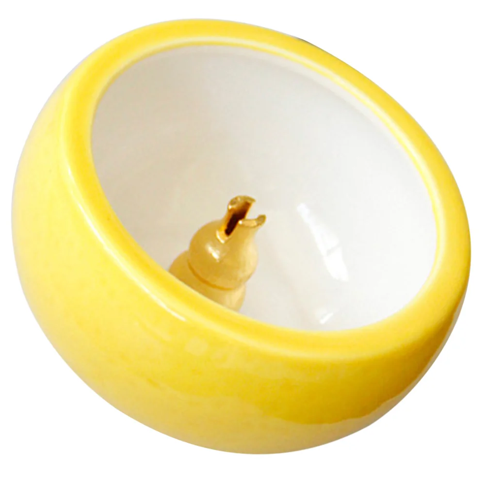 

Small Incense Holder for Sticks Ceramic Burner with Deep Hole to Catch Ashes Ideal for Bedroom Tea Room Decorative Incense Bowl