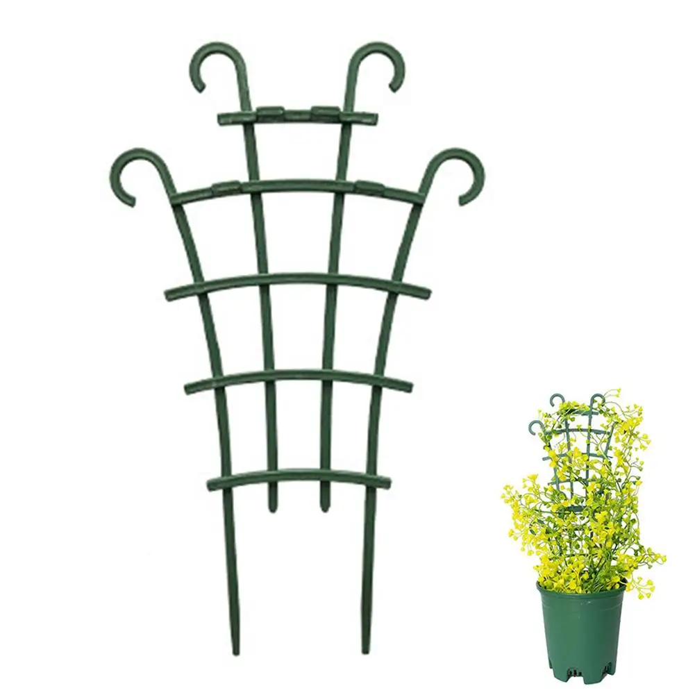 Plant Support Stand Plastic Cactus Racket Climbing Frame Balcony Flower Potted Fixed Rod Tomato Strawberry Supporter