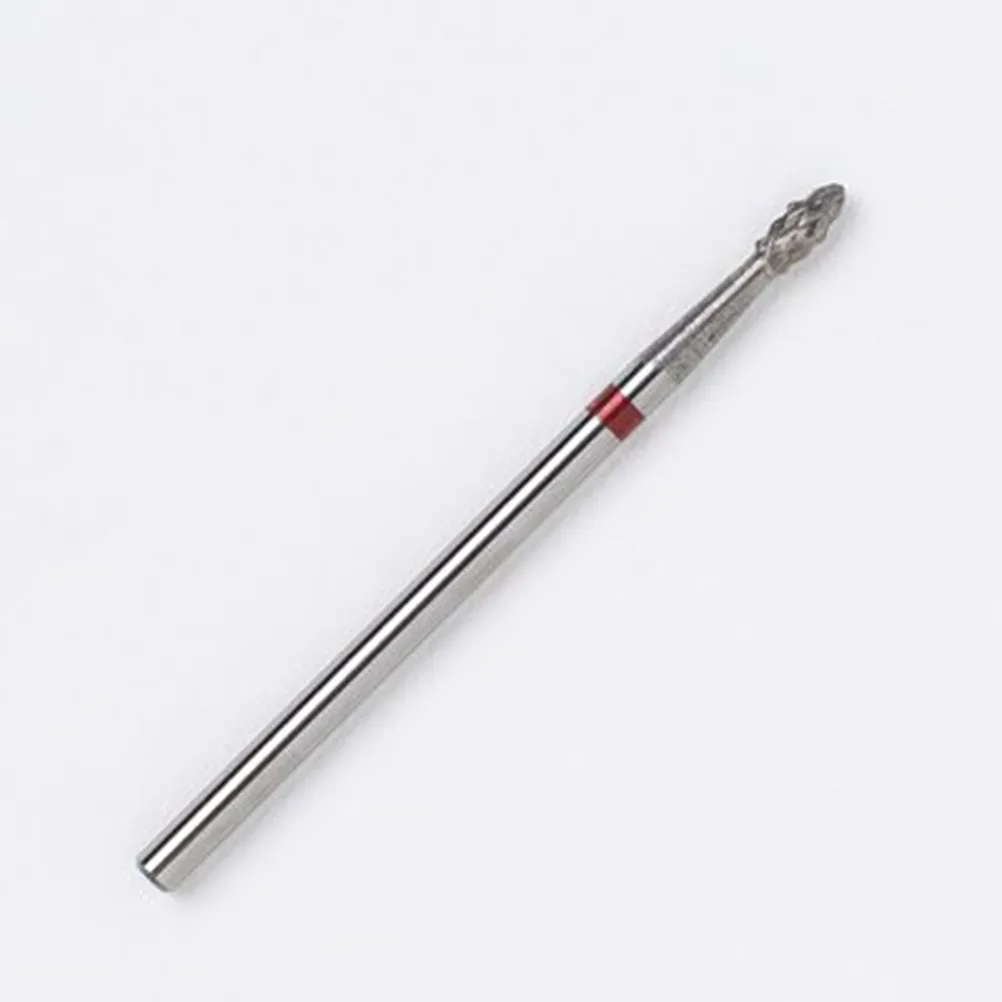 Manicure Drill Bits Tungsten Steel Rustproof Small Cuspidal Design for Nails Dead Skin Removal Gel Polish Reshaping Tools