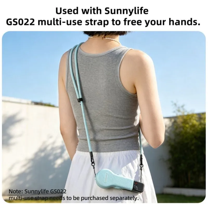 Super Sale Sunnylife Protective Case for DJI Pocket 4 3 Gimbal Lens Protector Cap Shockproof Camera Lens Protection Cover Blue
