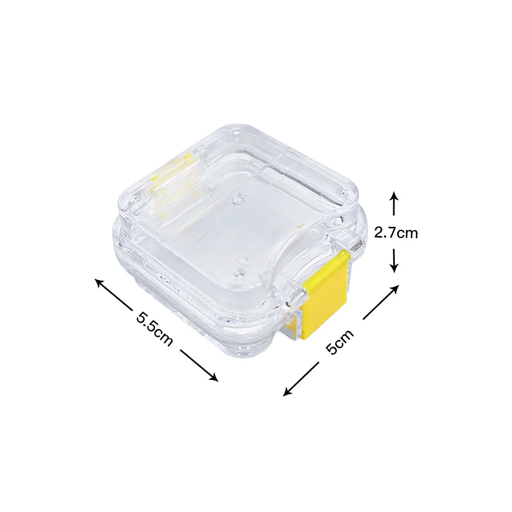 필름 내부 막 치아 임플란트 플라스틱 상자, 의치 베니어 보관 상자, 치과 크라운 상자, 치과 도구