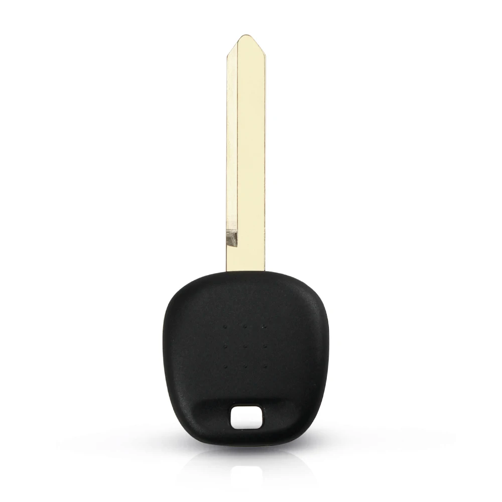 KEYYOU Transponder-Rohling-Schlüsselgehäuse für Toyota Rav4 Prado Corolla Camry Reiz Highlander Yaris Corolla mit TOY43-Klinge ohne Logo