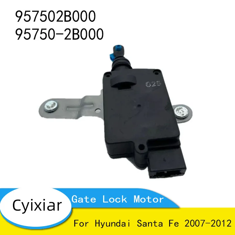 

957502B000 95750-2B000 Trunk Lid Latch Assembly Actuator Tail Gate Lock Motor for Hyundai Santa Fe 2007-2012