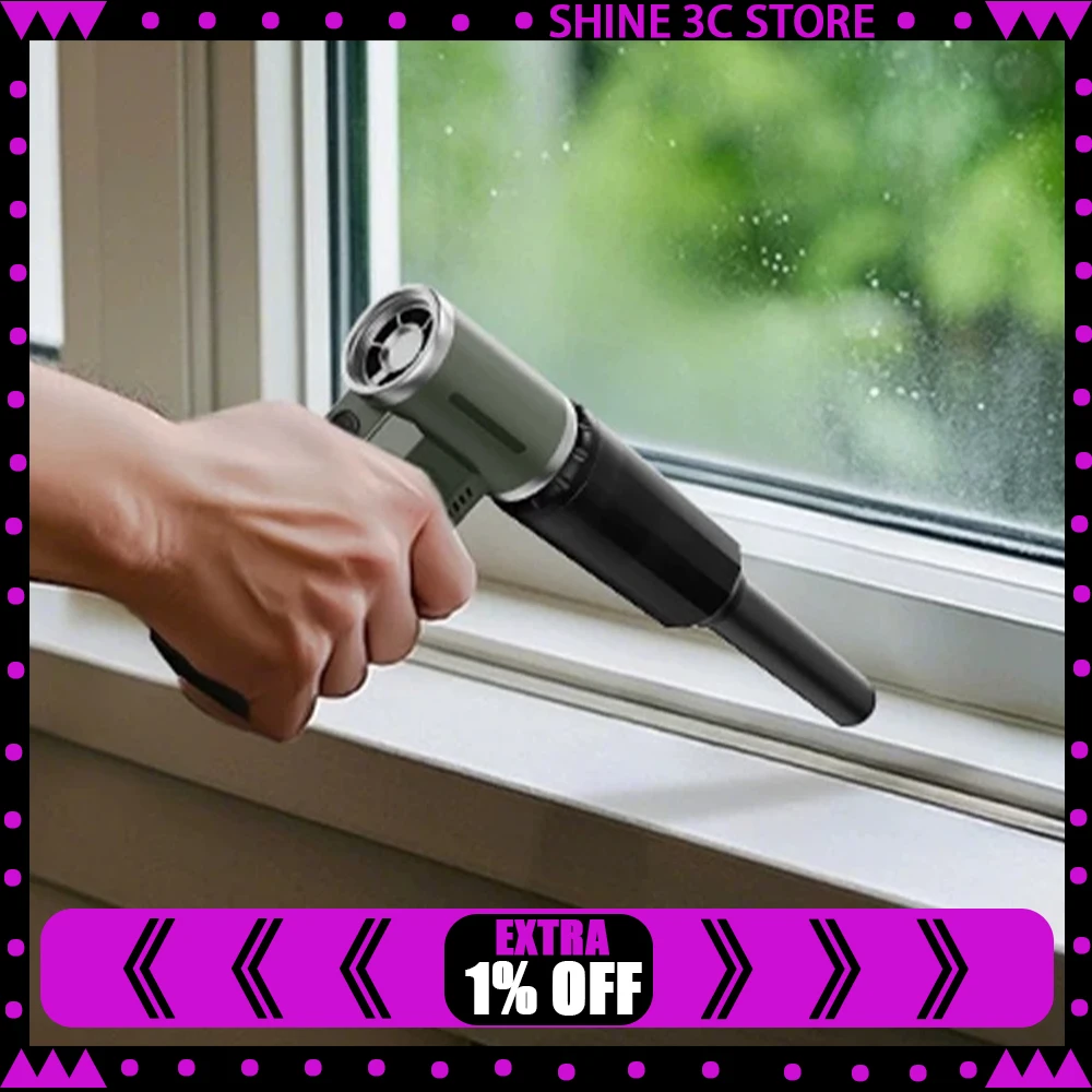 Airmate RS1 Handheld Small Fan King Kong Twin Turbine Wind Tunnel Handheld Fan 4000mAh Long Battery Life Light Weight For Gifts