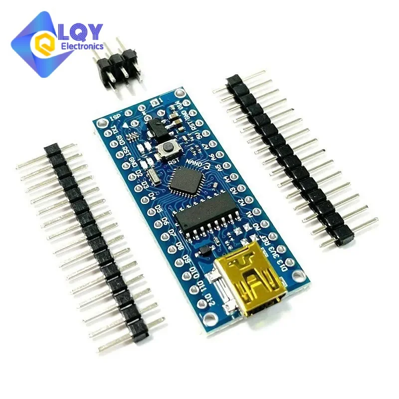 For Nano mini USB With The Bootloader Compatible Red Controller for Arduino CH340 USB driver 16Mhz Nano ATMEGA168P