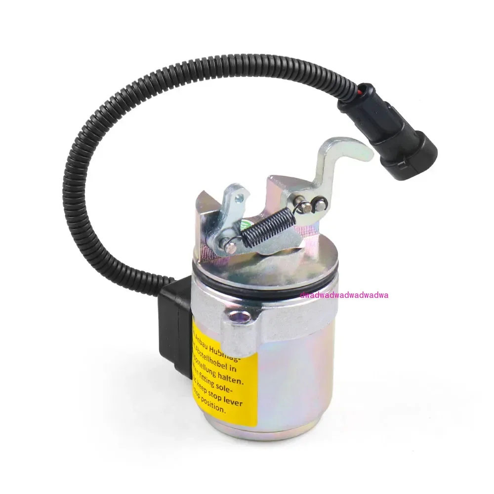 For Deutz Engine 1011 / 2011 New Fuel Shutdown Shut Off Solenoid Valve 04287583 0428-7583  0428-7116 12V