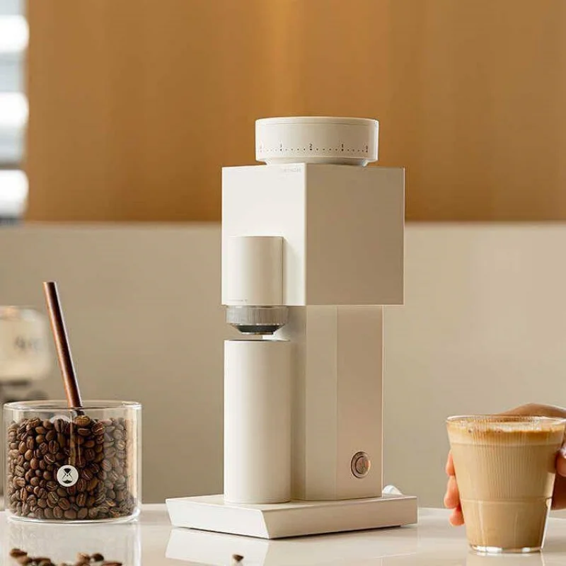 Timemore Bricks 01S Electric Burr Grinder, All-Range Espresso to Pour-Over Coffee Grinder, Small Home Use