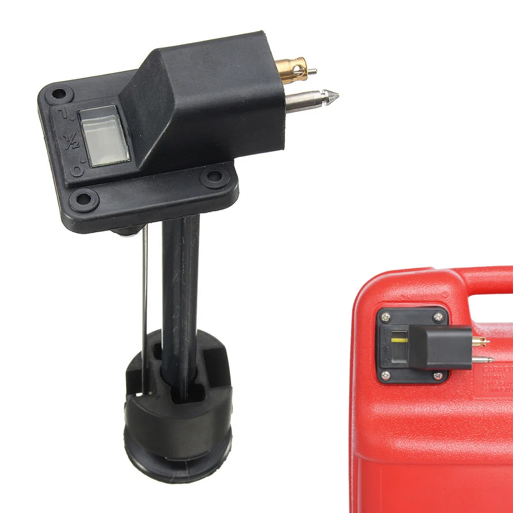 Boat Fuel Tank Connector/Pickup With Fuel Meter Fitting Marine Outboar Oil Tank For 12L/24L Fuel Tanks Fuel Gauge Assembly