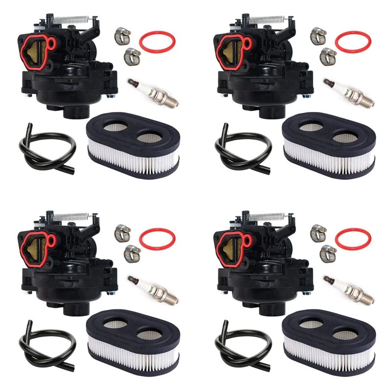 4X Quality 799584 Carburetor For Briggs & Stratton 09P702-0145-F1 09P702-0098-F1 550Ex 625Ex 675Ex 725Exi 140Cc Engines