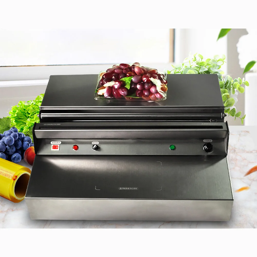 

Fruit Cling Film Packaging Machine Vegetable Electric Cling Machine Food Packing Machine Supermarket Commercial Sealing Machine