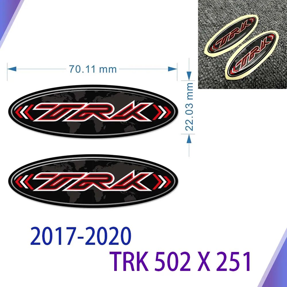 

For Benelli TRK502 TRK251 TRK 502 X 251 502X Helmet Trunk Tank Pad Protector Adventure Motorcycle Stickers 2017 2018 2019 2020