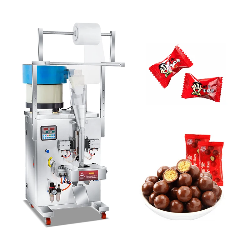 Fully Automatic Gummy Hard Candy Sachet Pill Rotary Screw Counting Machine Fill Seal Packaging Machine