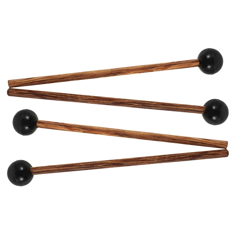 

2 Pairs Drum Hammer Lightweight Percussion Stick Sticks Accessory Musical Drumstick for Beginners