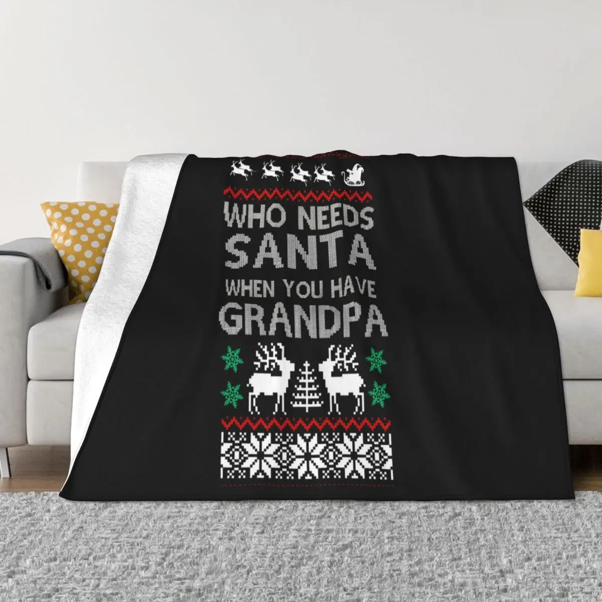 Gift For Grandfather Christmas Gift For Grandpa Gift Ideas For Grandpa Woman Throw Blanket