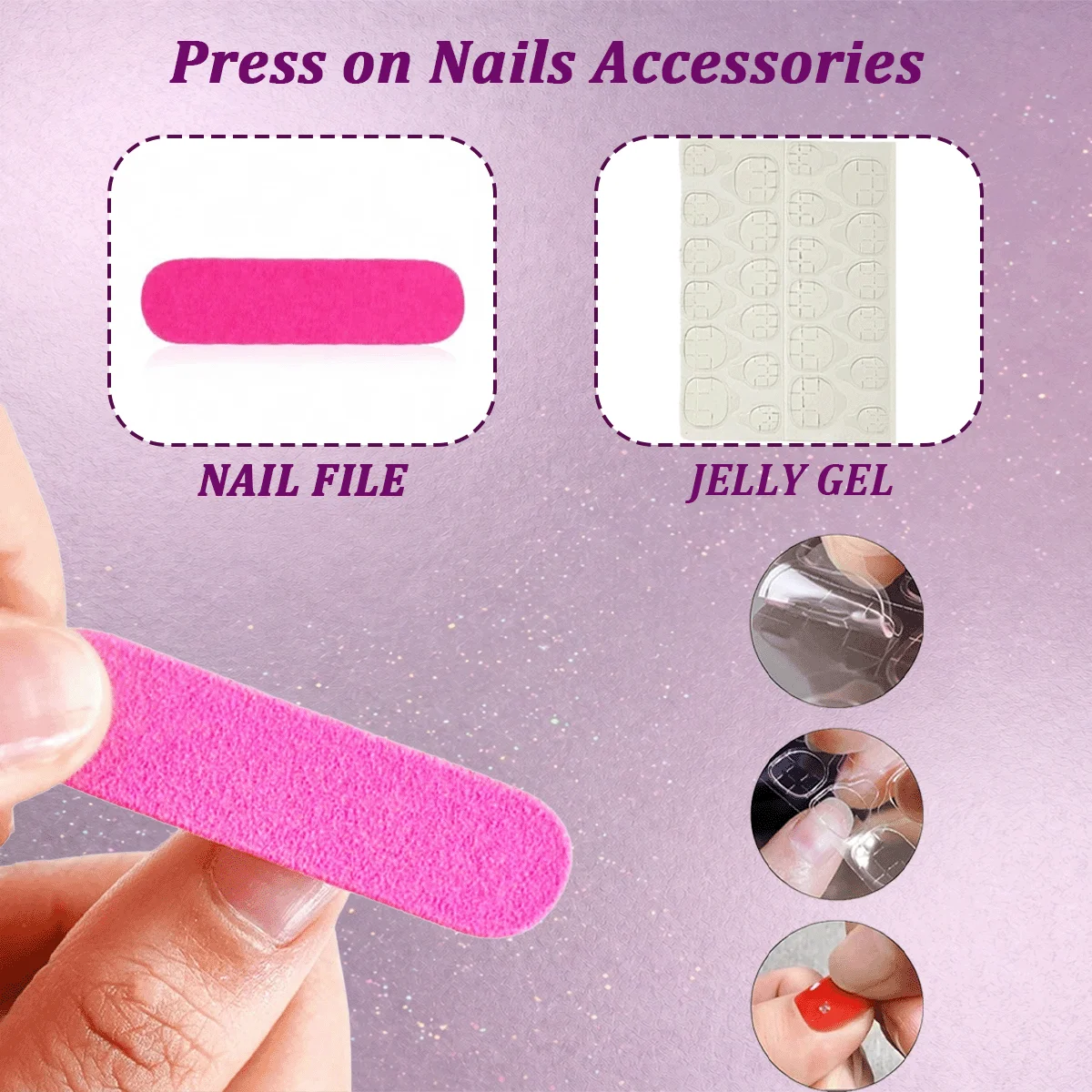 10pcs/Set Y2K Handmade Nails, - Pressed Flower Art ulasan dan harga