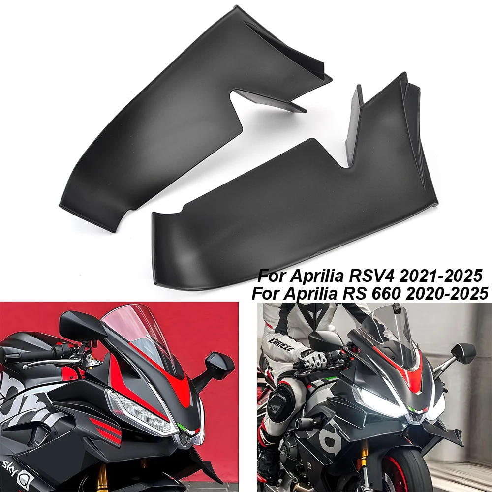 

Переднее крыло RS660, спойлер с фиксированным крылом, дефлектор, обтекатель, аксессуары для переднего крыла для Aprilia RSV4 2021-2025 RS 660 2020-2025