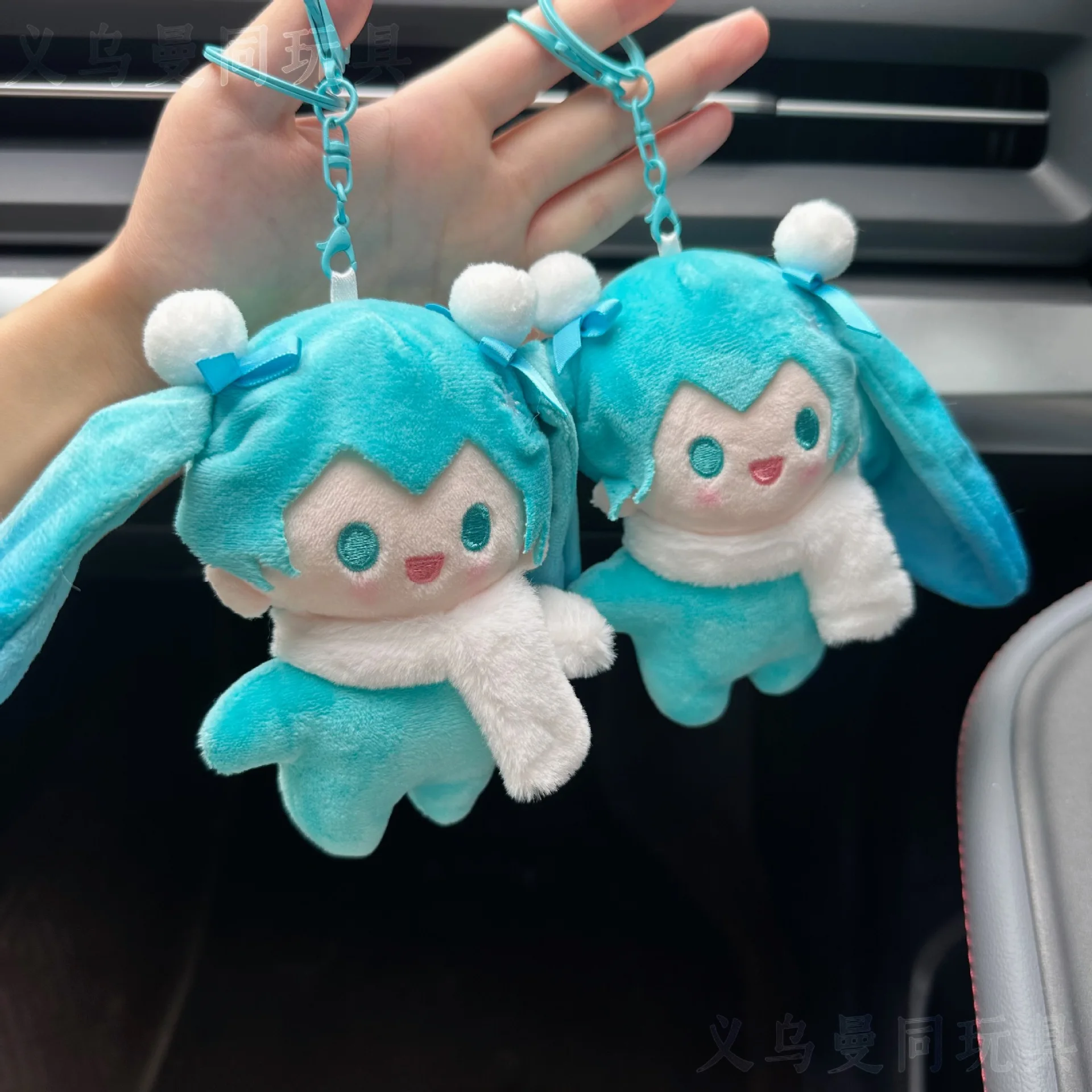 

13cm for Miku Fufu Plush Toys Anime Original SEGA Hatsune Miku Kawaii Stuffed Dolls Package Pendant Toys Brooch Kids Birthday Gi