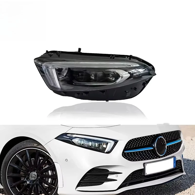 

Car Lights LED Headlight W177 LED Projector Headlamp Compatible with A-Class W177 A180 A200 2019-2021 Car Accessories