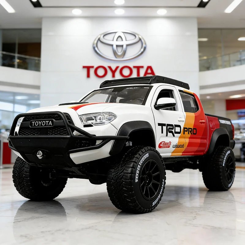 

Maisto 1:27 Toyota Tacoma TRD PRO 2023 Alloy Car Diecasts & Toy Vehicles Car Model Miniature Scale Model Car For Children