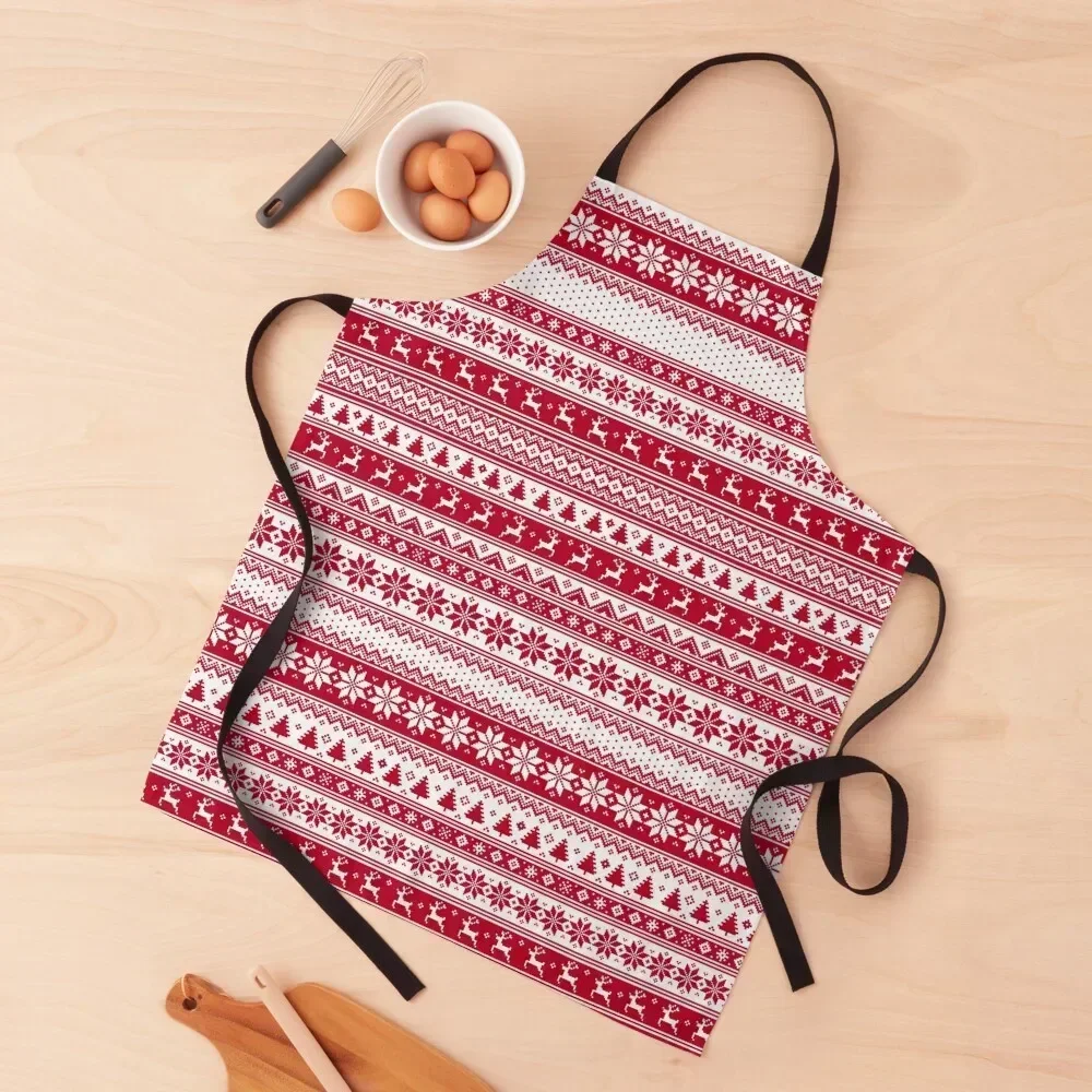 

Nordic - Scandinavian Christmas Apron professional kitchen japanese style Cute Kitchen Kitchen New 2022 Year Apron