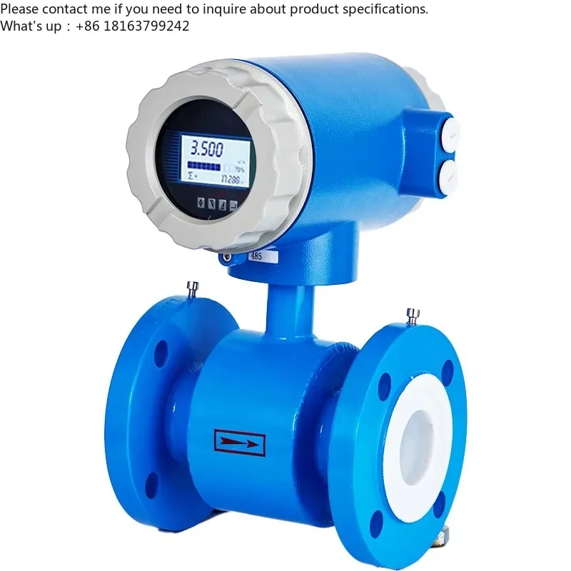 

Intelligent Electromagnetic Flowmeter Stainless Steel Converter Flow Sensor Price 4-20mA RS485