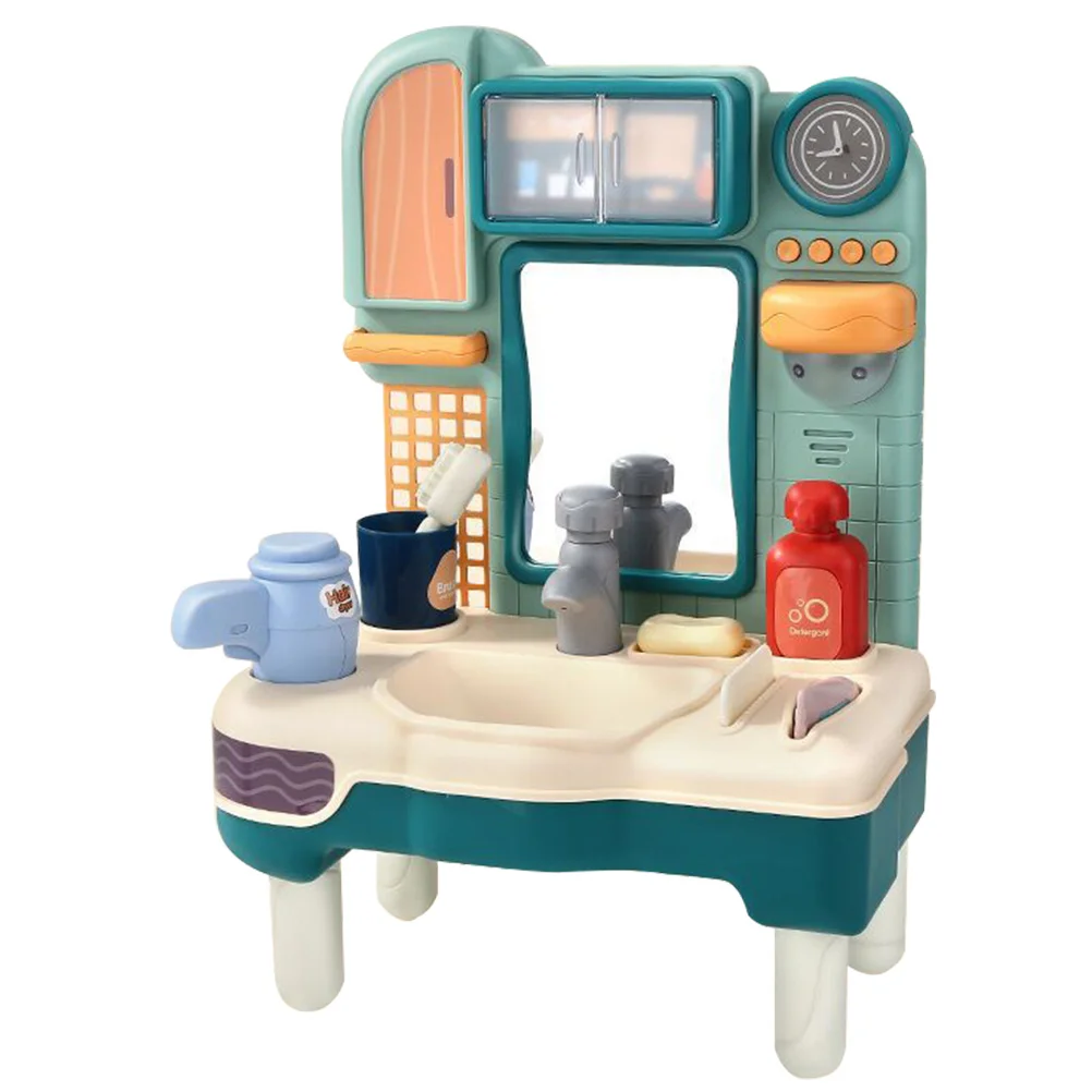 

Simulated Dressing Table Kids Educational Toys Children Plaything for Girls Dresser Suit Simulation Children’s Set