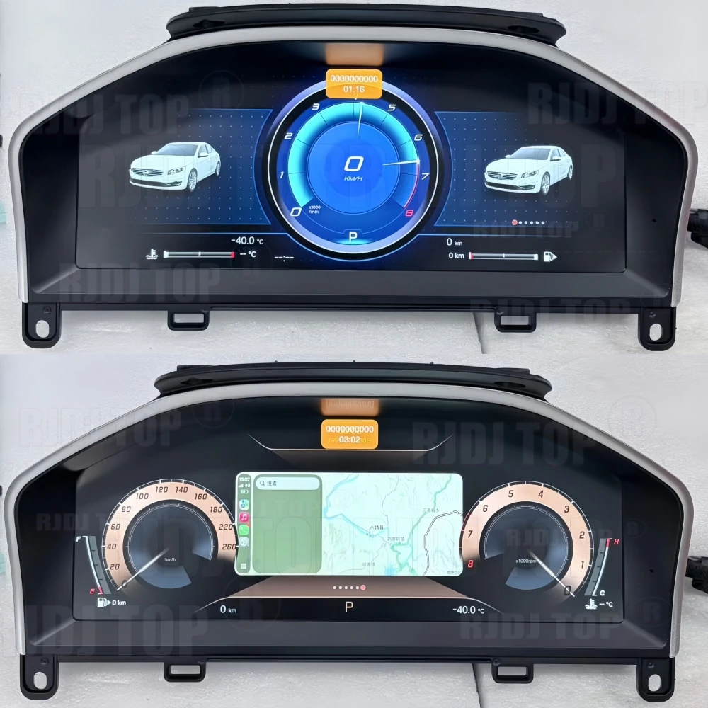 

Car Digital Cluster For Volvo XC60 S60 2009-2017 Virtual Cockpit Speed Meter Car Dashboard Instrument Cockpit Screen HD Panel