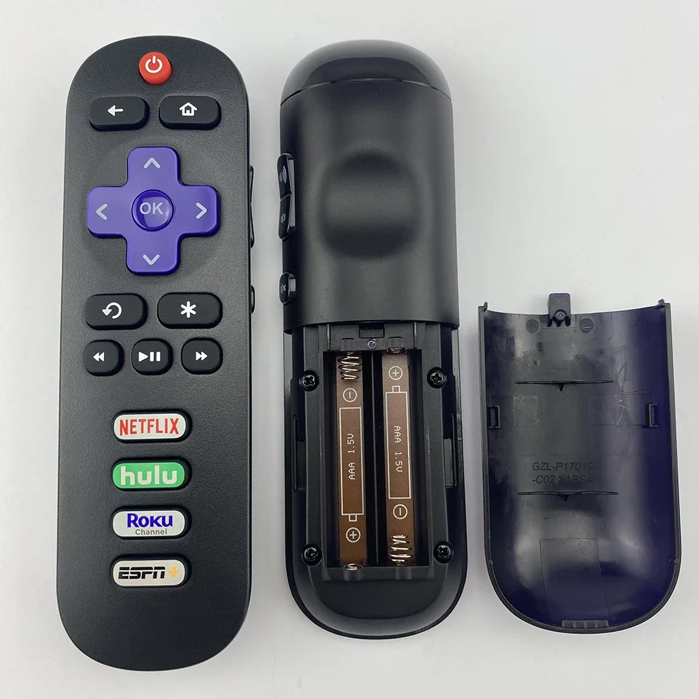 جهاز تحكم عن بعد أصلي لـ TCL ROKU TV ، Netflix Hulu وقناة Roku ، 32S325 43S325 43S325 49S325 32S325 32S327 55S40 1 ، rrrc280j