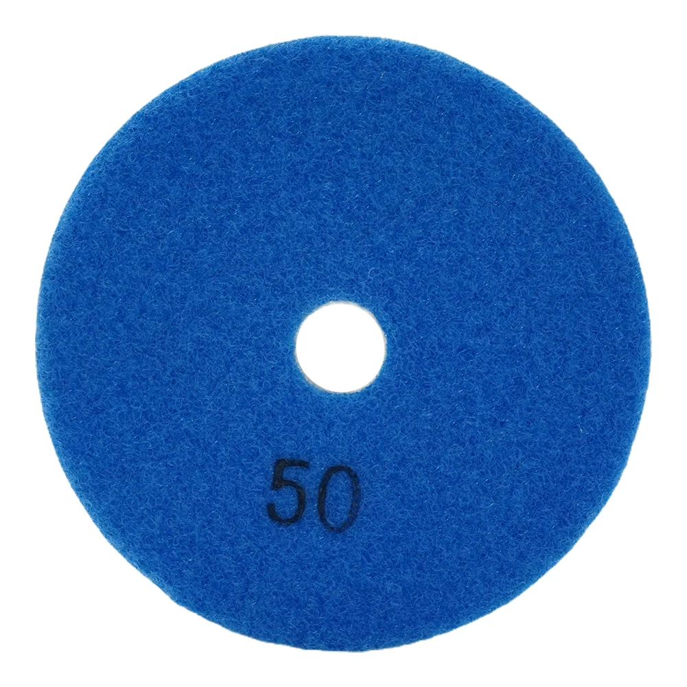 Diamond Polishing Pads 4inch Wet/Dry Granite Concrete Marble Glass Stone Sanding Concrete Stone Polish Disc Wet Buffing Grinding