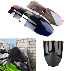 Motorcycle screen Double Bubble Windshield Deflector Protector WindScreen For Kawasaki Ninja ZX6R ZX-6R 2000 2001 2002