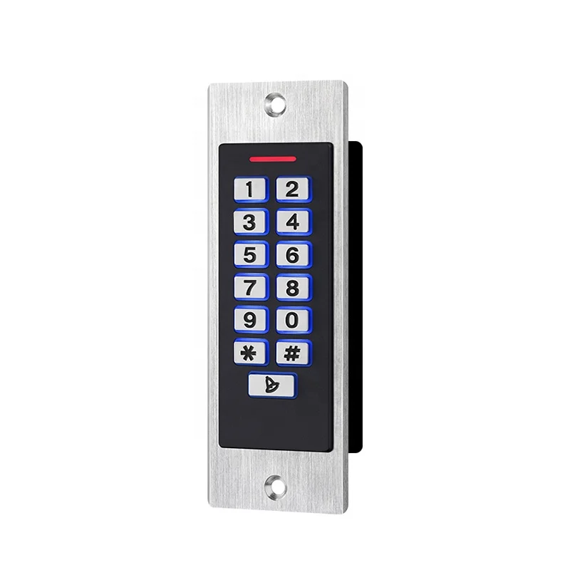 

July005 Embedded Waterproof Metal Access Control/Concealed RFID Door Keypads