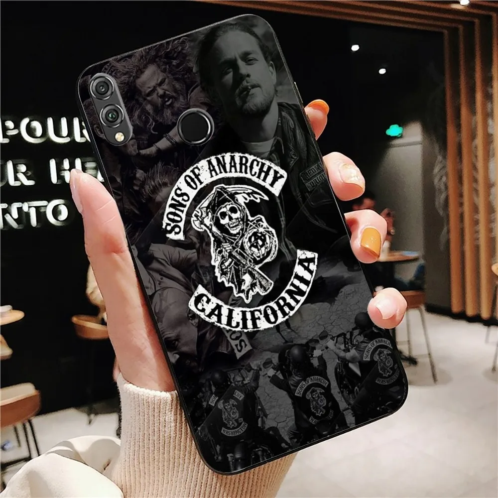 Sons of Anarchy Phone Case For Huawei Honor 10 lite 9 20 7A 9X 30 50 60 70 pro plus Soft Silicone Cover