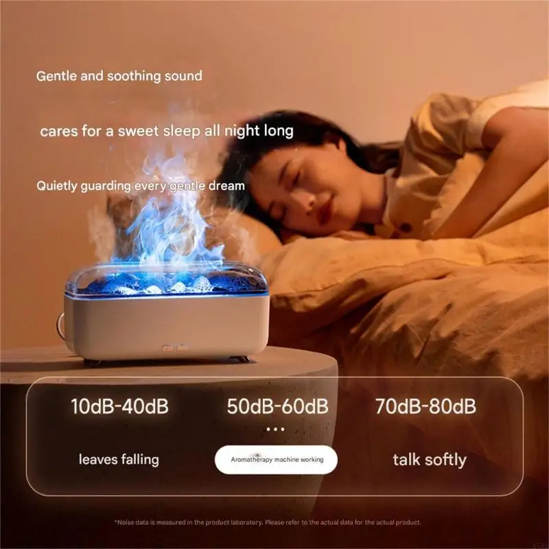 

Устройство пламени с воздушным увлажнителем.