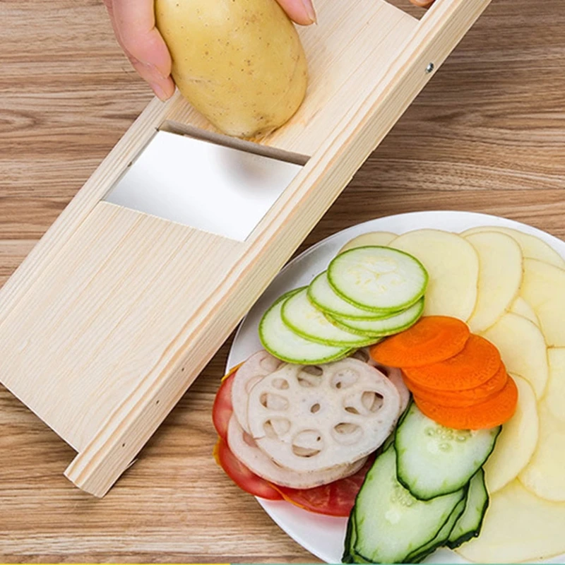 F92B Wooden Korean Carrot Cabbage Onion Efficient and Labor-saving Practical Gift