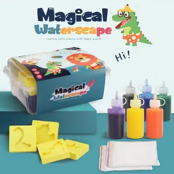 Creatieve 3D Magic Water Elf Diy Handgemaakte Sea Creature Magic Gels Water Vruchten Kralen Kit Voor Jongens Meisjes Puzzel Game vakantie Geschenken