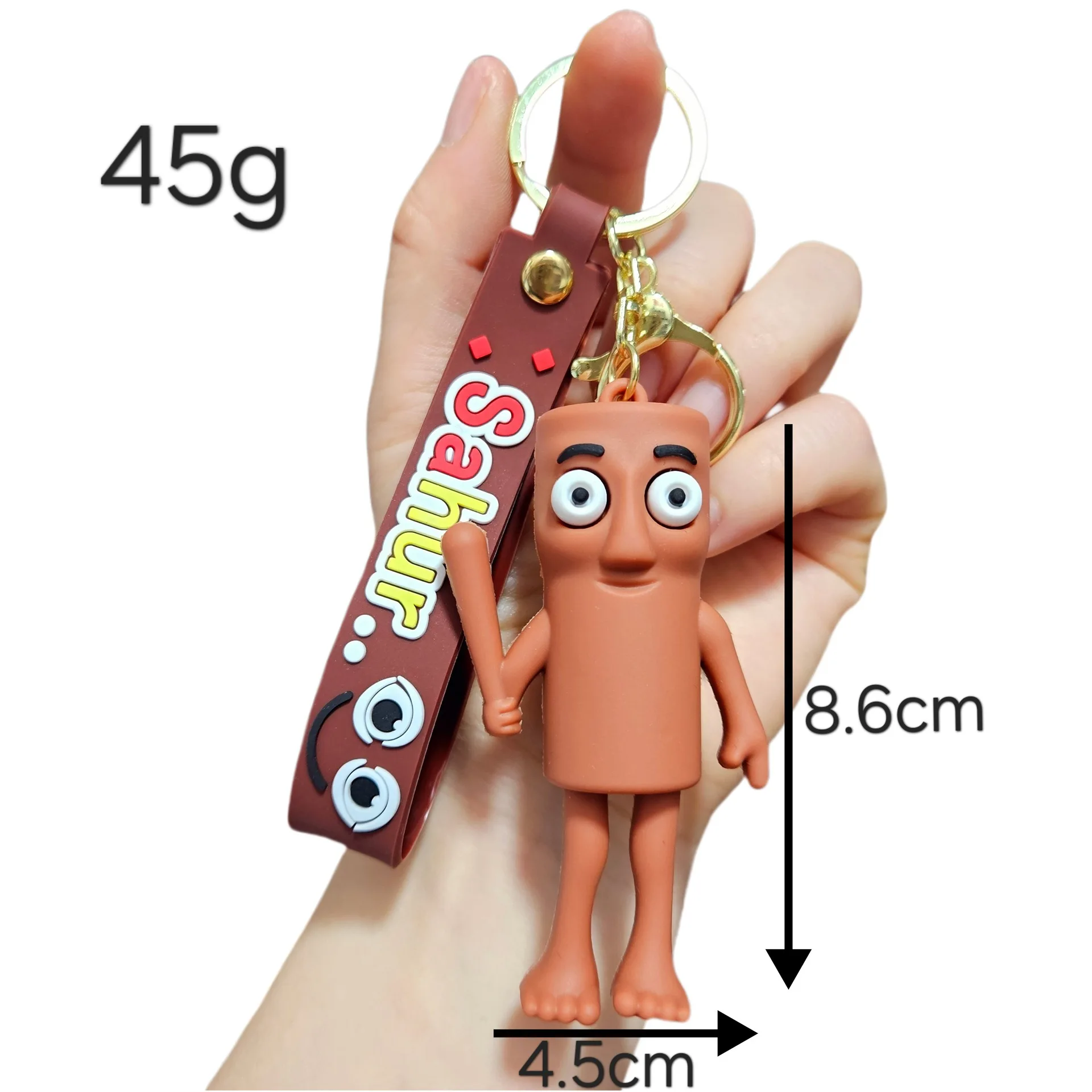 Tralalero Tralala Keychains New Tungtung Sahur Brainrot Cute