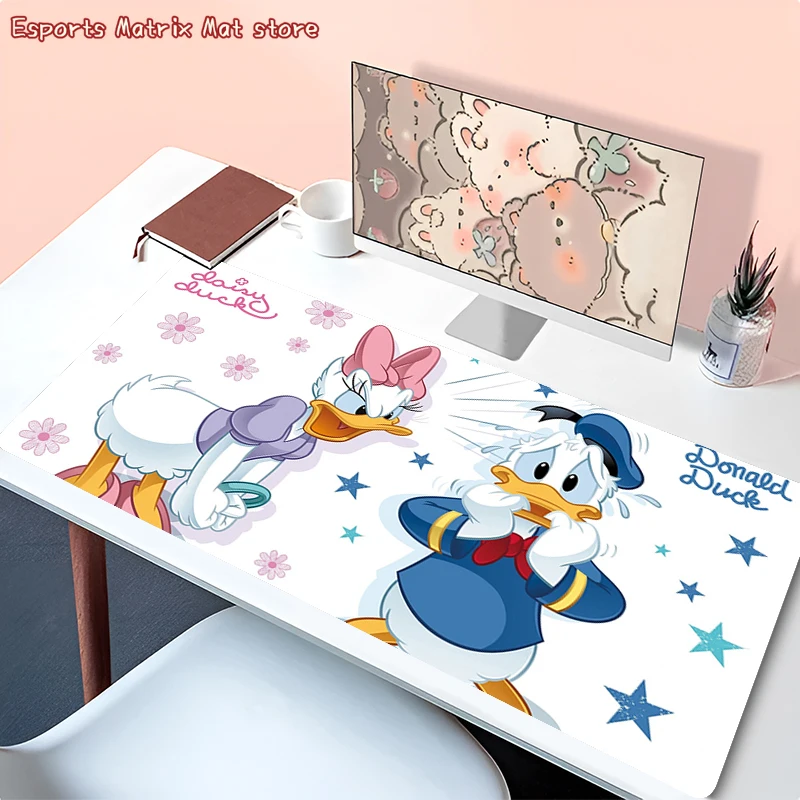 

Mouse Pad Gamer Computer Accessories Keyboard Pad Laptop D-donald Duck Cartoon Extended Desktop Mouse Mats Kawaii Anime Mousepad
