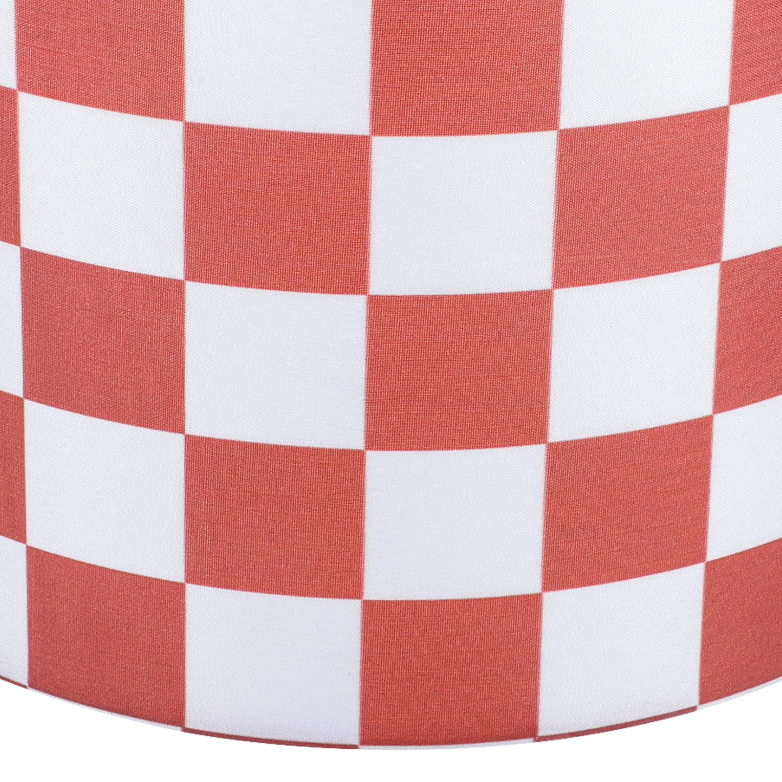 

Cloth Drum Lamp Shade Black White Checkered Fabric Replacement For Desk Floor Wall Lamp Decorative Light Cover Bedroom
