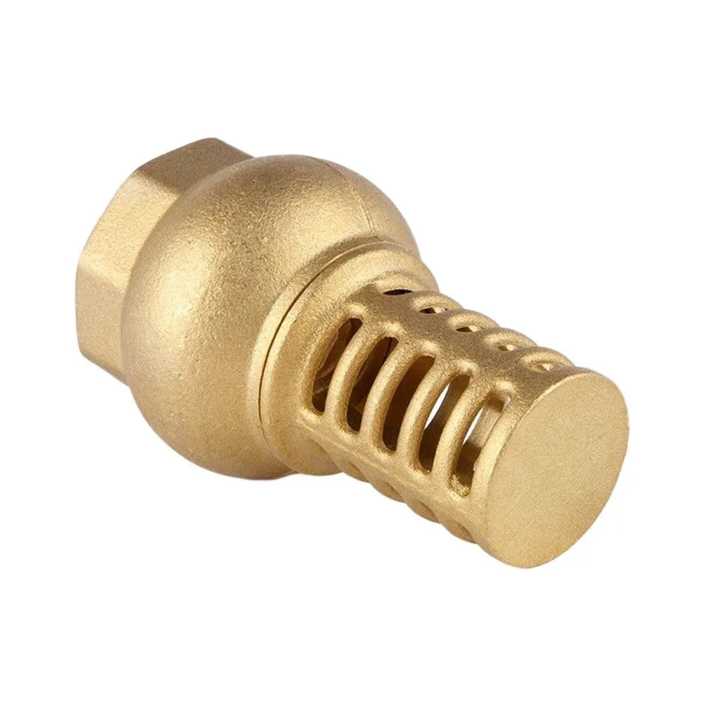 Backflow Preventer Water Pump Check Valve For Various Pumping Applications Brass Foot Valve For Pump Long-lasting Performance
