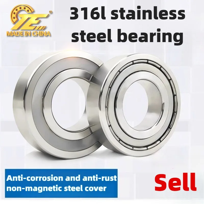 China TE 316L rolamento de aço inoxidável S6300 6301 6302 6303 6304 6305 6306 6307 6308